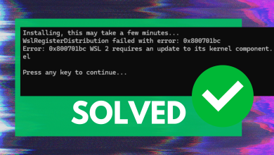 0X800701BC Error Solved Banner