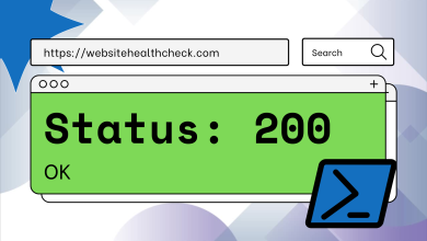 How to Check Website Status Using Powershell Banner