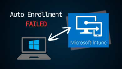 Hybrid Azure AD Joined Device Fails Intune Auto Enrollment Banner
